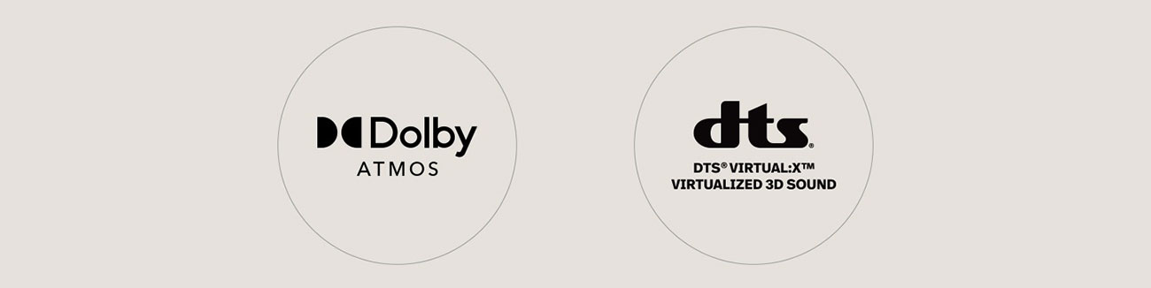 dolby atmos and dts logos