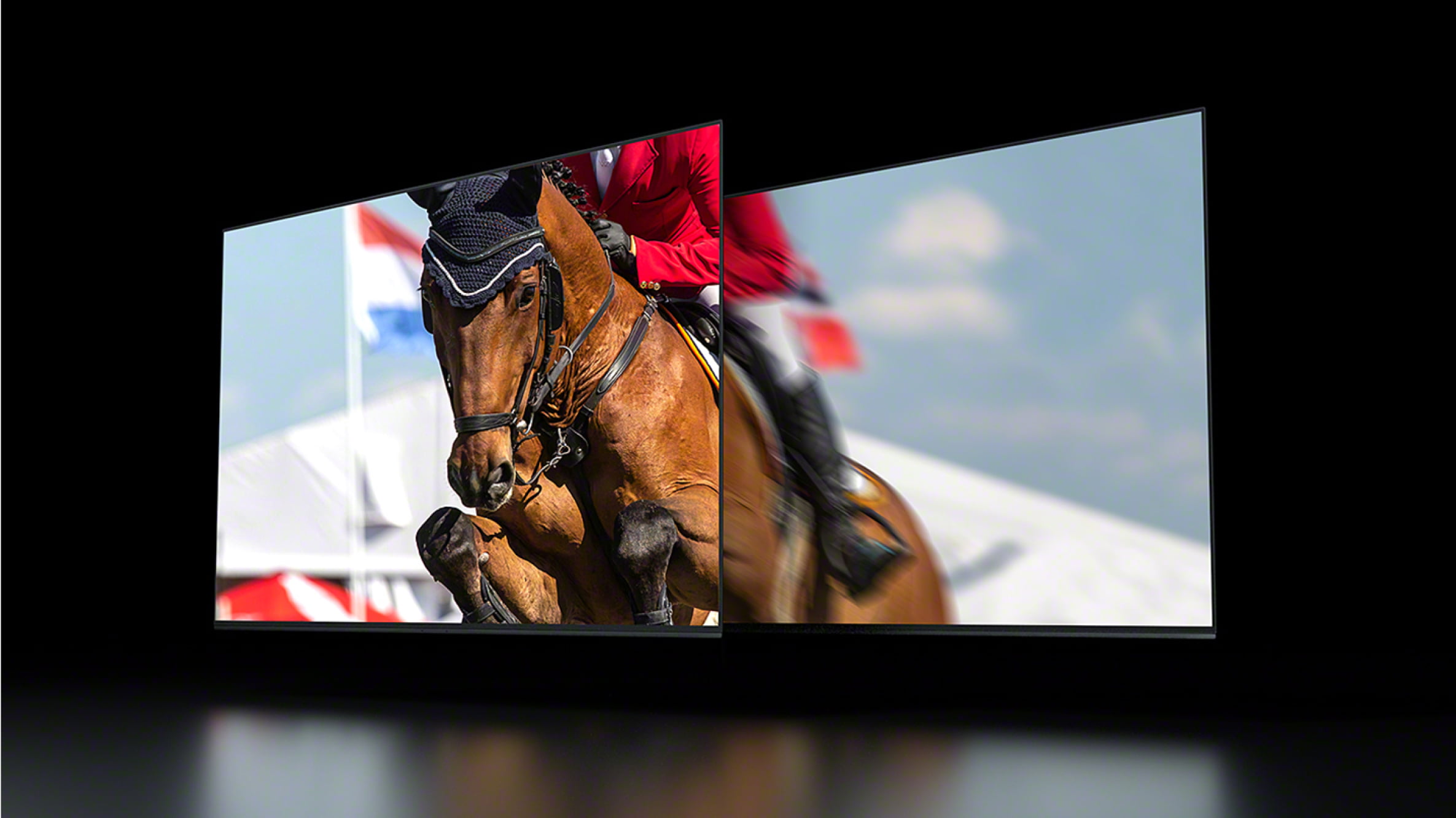 BRAVIA 3 Fast-moving action. Clearer and smoother.
