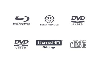 Compatible disc format logos