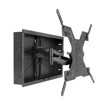 Picture of STRONG - VERSAMOUNT DUAL ARM IN WALL ARTICULATING MOUNT FOR 49-90IN DISPLAYS (BLACK)