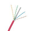 Picture of WIREPATH - CAT 6 550MHZ UNSHIELDED WIRE - 1000FT. NEST IN BOX (RED)