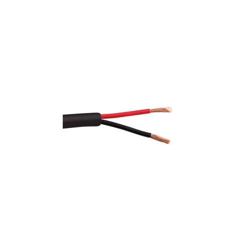 Picture of SCP CONTRACTOR SERIES DIRECT BURIAL SPK CABLE 2C/14AWG 105 STRD OFC, GEL FILLED, LLDPE JKT-BLK-500FT