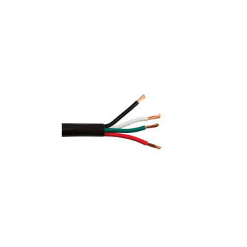 Picture of SCP CONTRACTOR SERIES DIRECT BURIAL SPK CABLE 4C/14AWG 105 STRD OFC, GEL FILLED, LLDPE JKT-BLK-500FT