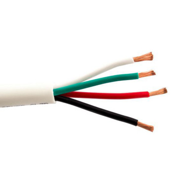 Picture of SCP 4 CONDUCTOR, 14AWG, 105STRAND, OFC, SPK CABLE , (C)UL, FT4, PVC JKT - WHITE - 500FT REEL IN BOX