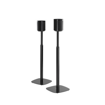Picture of MOUNTSON ADJUSTABLE FLOOR STAND FOR SONOS ONE, ONE SL & PLAY:1 BLACK - PAIR