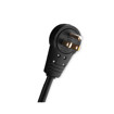 Picture of WATTBOX - 360 ROTATING MALE POWER CORD 90 DEGREE ANGLE 3 PRONG EXTENSION CORD - 15FT (BLACK)
