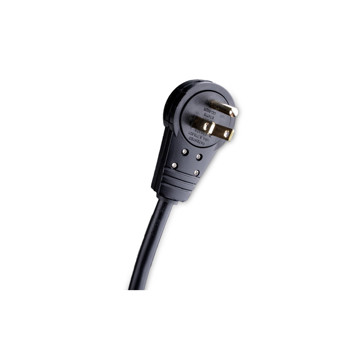 Picture of WATTBOX - 360 ROTATING MALE POWER CORD 90 DEGREE ANGLE 3 PRONG IEC SOCKET - 10FT (BLACK)