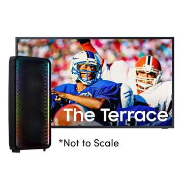 Picture of SAMSUNG - THE TERRACE 65IN LST9 QLED 4K UHD / HIGH POWER SOUND TOWER BUNDLE