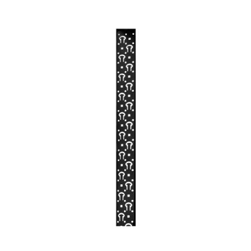 Picture of STRONG - VERTICAL LACEBAR 3 IN WIDE (BLK 6PK)