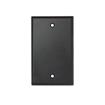 Picture of WIREPATH - BLANK STANDARD WALL PLATE (BLACK)