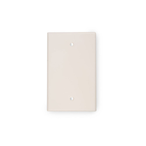 Picture of WIREPATH - BLANK STANDARD WALL PLATE - LIGHT ALMOND