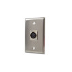 Picture of WIREPATH - ALUMINUM SINGLE GANG WALL PLATE - FEMALE CHASSIS (1)