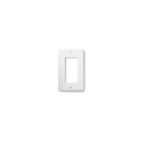 Picture of WIREPATH - MIDI DECORATIVE SINGLE GANG WALL PLATE (WHITE)