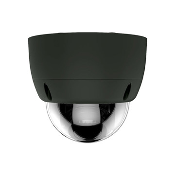 Picture of CLAREVISION 4MP MOTORIZED VARIFOCAL IP DOME CAMERA, 2.7-13.5MM, STARLIGHT, WDR, BLACK
