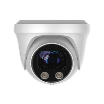 Picture of CLAREVISION 4MP IP TURRET CAMERA, 2,8MM LENS, 32GB SD CARD, STARLIGHT, COLOR NIGHT, WDR, WHITE