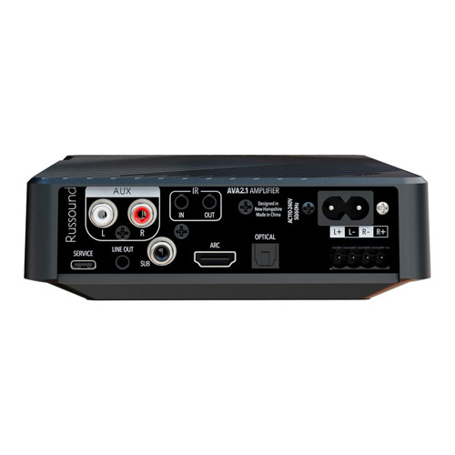 Picture of RUSSOUND - 2.1-CHANNEL LOW-PROFILE MINI-AVR WITH HDMI