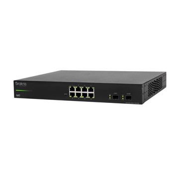 Picture of ARAKNIS - 220-SERIES 8-PORT WEBSMART GIGABIT SWITCH WITH PARTIAL POE+ AND FRONT PORTS